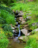 Flowing water